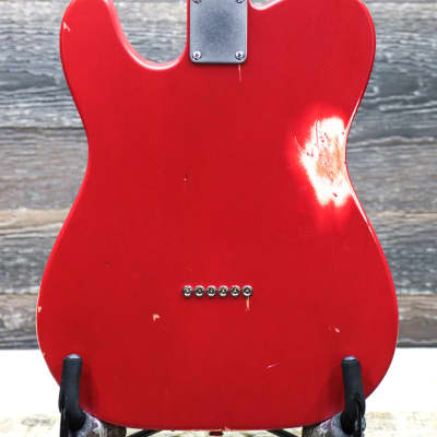 Nash Guitars T57 Dakota Red Medium Aging Finish Lollar Pickups Electric Guitar w/Case image 4