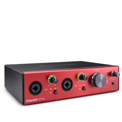 Focusrite Clarett+ 2Pre USB-C Audio Interface | Reverb