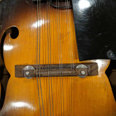Kalamazoo Mandolin w/ Barcus Berry Pickup 1940's Sunburst image 4