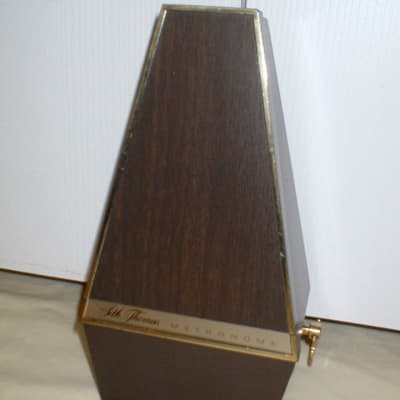 Fully Serviced Vintage Seth Thomas Metronome Conductor 1980s Brown Plastic Case, Metal Movement image 1