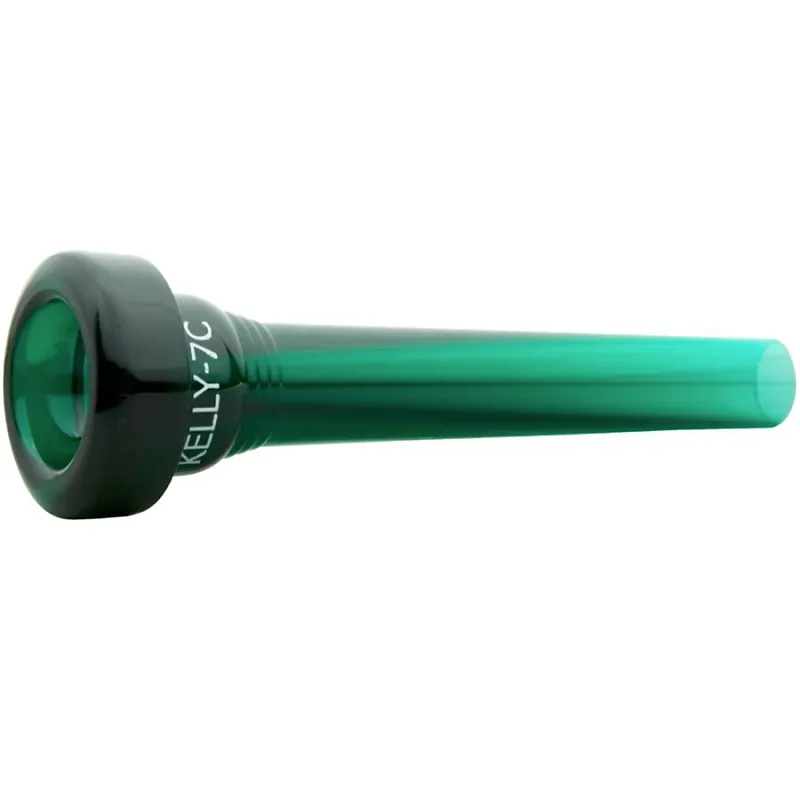 Kelly Mouthpieces 7C Lexan Trumpet Mouthpiece Crystal Green Reverb
