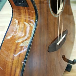 Breedlove Pursuit Concert KK Acoustic-Electric Guitar PSC88CE, Solid Koa top, Koa back and sides image 3