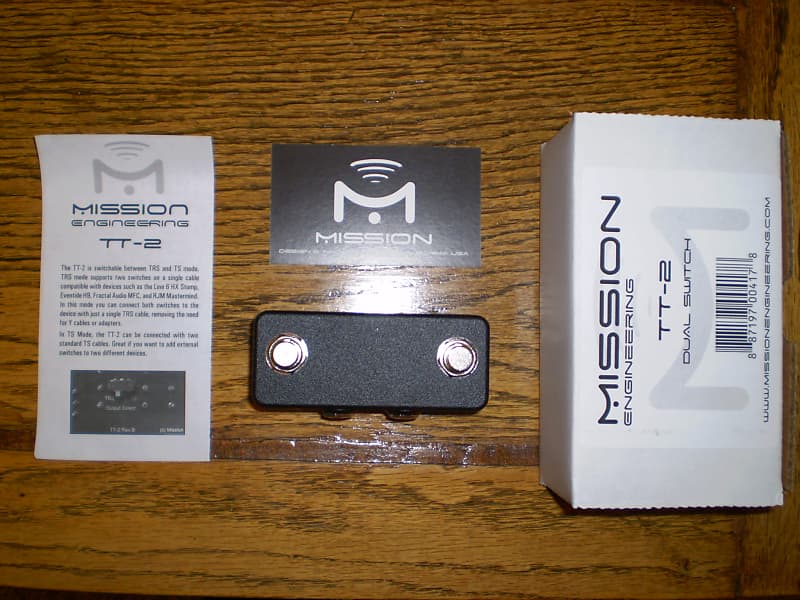Mission Engineering TT-2 expansion footswitch for Line 6 Helix HX Stomp