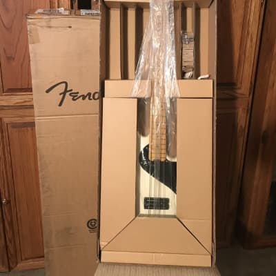 Fender Modern Player Dimension Bass with Maple Fretboard 2015 - Olympic White image 8