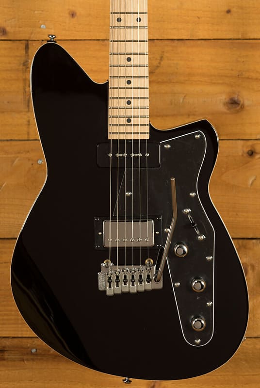 Reverend Bolt-On Series | Double Agent W - Midnight Black - Maple image 1
