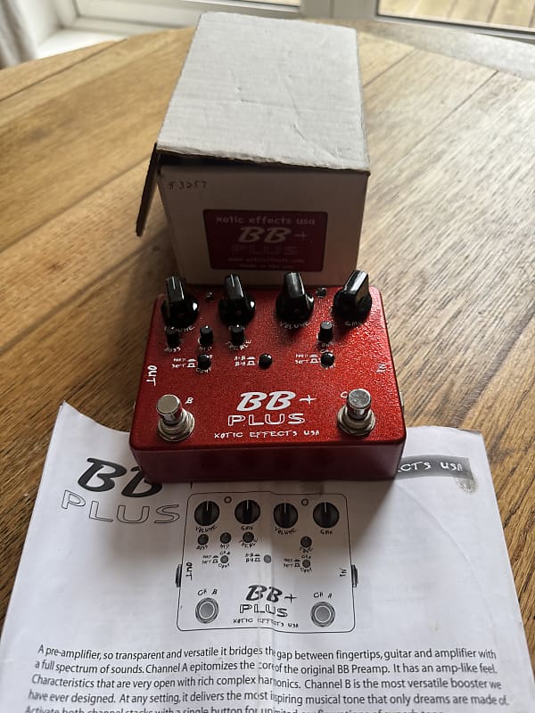 Xotic BB Plus Preamp and Boost | Reverb UK