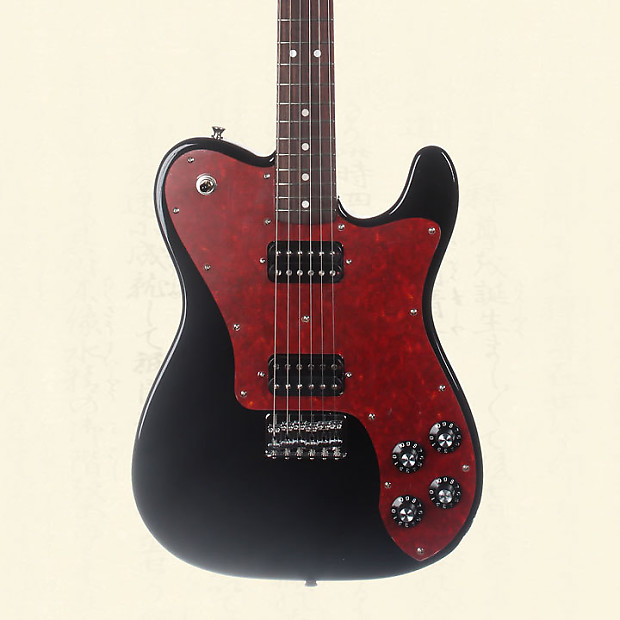 Fender Japan Limited Telecaster Deluxe Hh Electric Guitar - Black Td-2H Blk