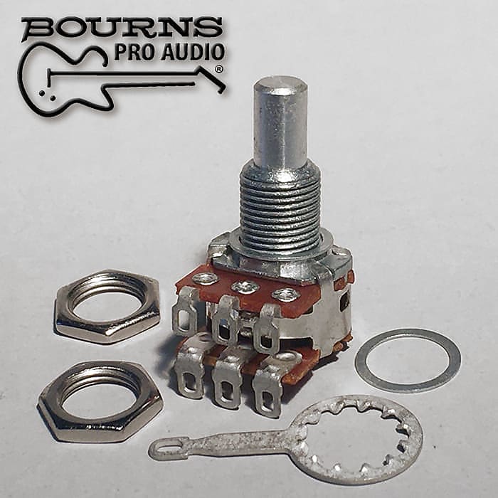 Bourns 500kΩ/500kΩ SOLIDSHAFT Mini Blend Pot Reverb