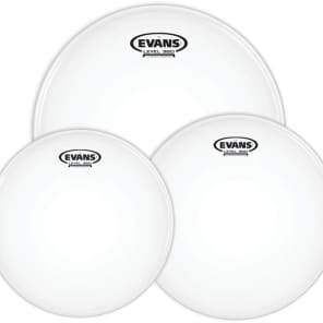 Evans G1 Coated 3-piece Tom Pack - 12/13/16 inch image 3