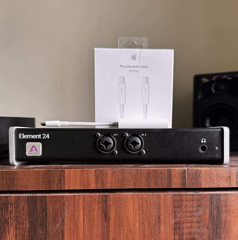 APOGEE Element24 ＋Thunderbolt2 to usbC APOGEE Element24 ＋Thunderbolt2 to usbC Apogee Introduces