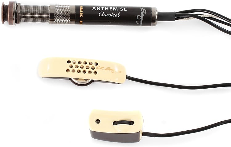 LR Baggs Anthem SL-C Soundhole Microphone/Undersaddle Classical Guitar Pickup image 1
