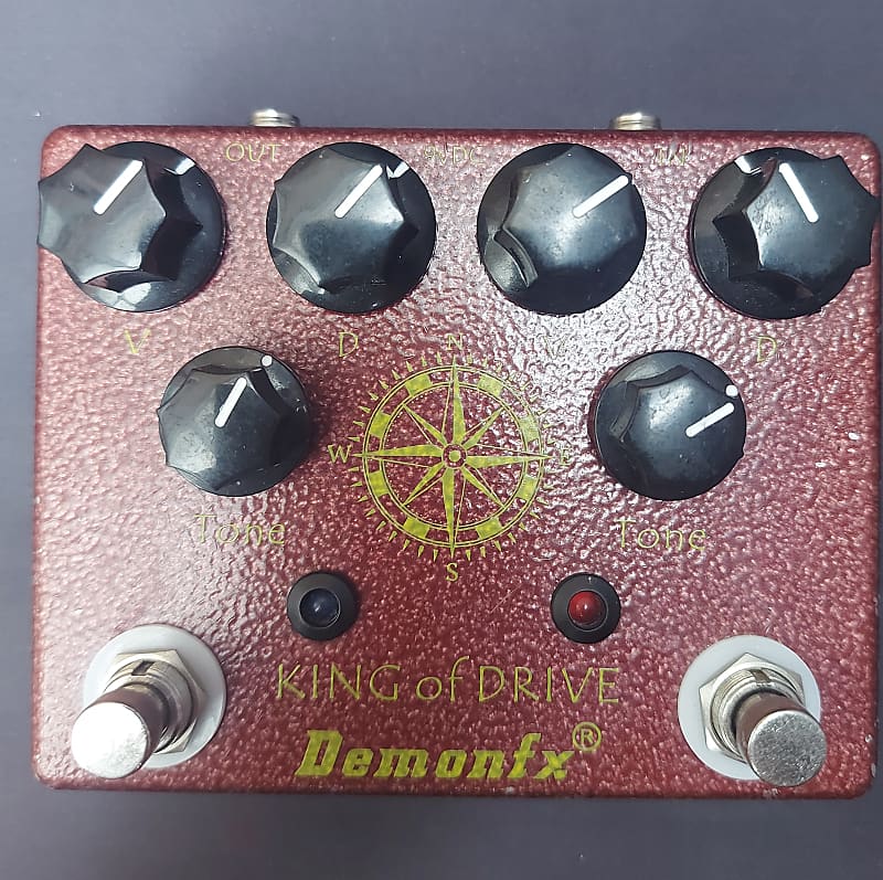 Demonfx Clone List Pedal DemonFX KC-DRIVE - Réplica Del Klon