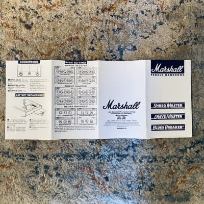 Marshall BluesBreaker Mk1 with box and manual - Mint - Early 90’s image 21