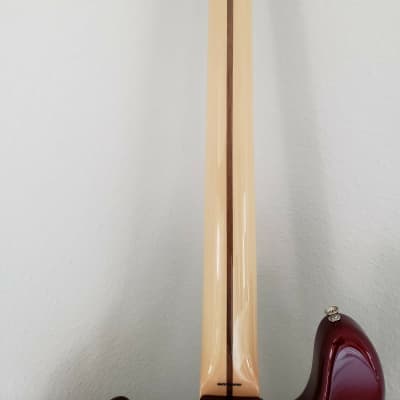 Fender FSR Jazz Bass '75 Reissue Candy Apple Red image 8
