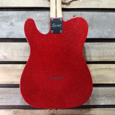Used (2021) Squier Limited Edition Bullet Telecaster in Red Sparkle Finish with Gigbag image 2