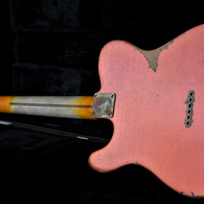 American Custom Fender Telecaster Relic Pink Sparkle CS Texas Specials image 9