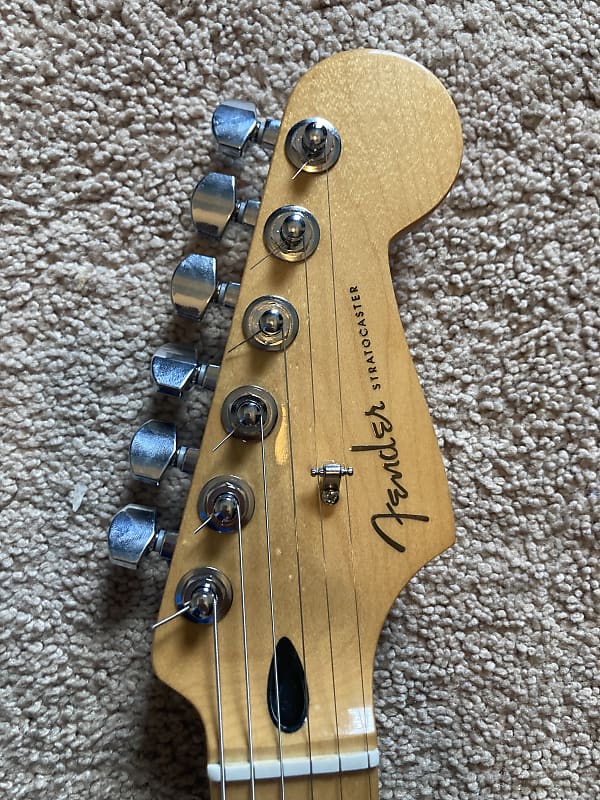 Fender mim Player plus strat neck with rolled over fretboard | Reverb