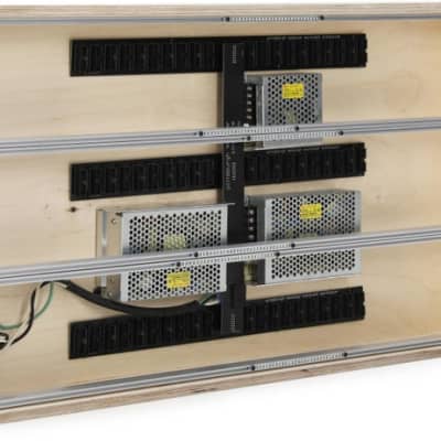 Pittsburgh Modular Structure Core 420 Eurorack Case with Power Supply - Unfinished Hardwood image 2