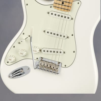 Player Stratocaster Left-Handed, Maple Fingerboard, Polar White image 3
