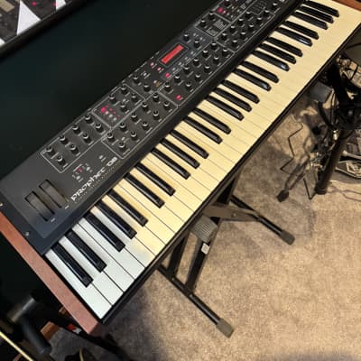 Dave Smith Instruments Prophet 08 PE 61-Key 8-Voice Polyphonic Synthesizer 2009 - 2015 - Black with Wood Sides w/ hard case