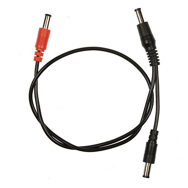 Voodoo Lab PPEH24 Dual 2.1mm to 2.5mm Reverse Polarity Voltage Doubling Y Cable - 18" image 1