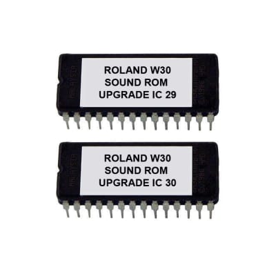 Roland W-30 - New sound rom Upgrade Firmware "Vintage Analog" for W30 Eprom