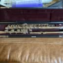 Yamaha YFL577HCT Professional Open-Hole Flute w/ Offset G Silver Flute