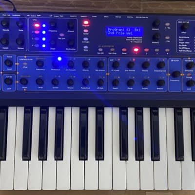 Dave Smith Instruments Mono Evolver 32-Key Monophonic Synthesizer 2006 - 2010 - Blue with Wood Sides