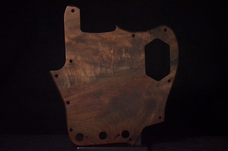 Fender Jaguar Pickguard Vintera Black Walnut Reverb
