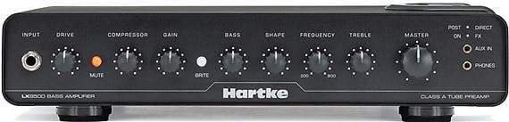Hartke LX8500 Bass Guitar Amplifier Head 800 Watts image 1