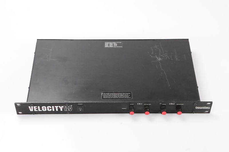 Rocktron Velocity 120 V-120 Guitar Rack Power Amp Amplifier