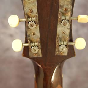 1938 Montgomery Wards Carson J Robison Cowboy Guitar Sunburst image 6