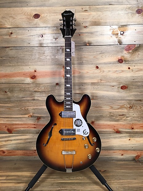 Epiphone Elitist 1965 Casino Vintage Sunburst | Reverb Australia