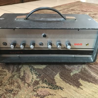 1960's WEM ER15 Amp/Amplifier "ENGLAND" for sale