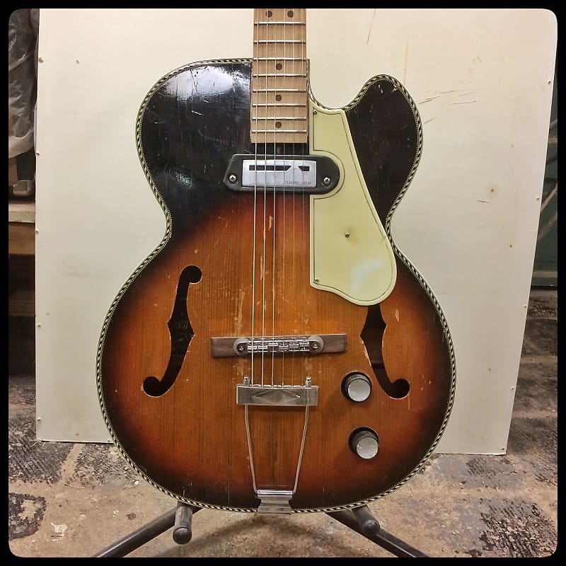 SILVER MELLOW TONE 12弦 ジャパンヴィンテージ KASUGA Kasuga Silver Mellow Tone 1960s Japanese Vintage archtop