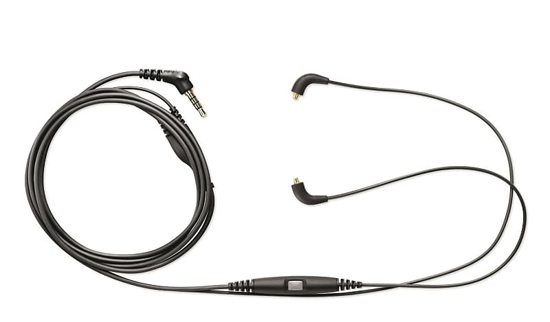 Shure CBL-M-K Music Phone Cable with One-Button Control + Mic. (NEW) US Authorized Dealer image 1