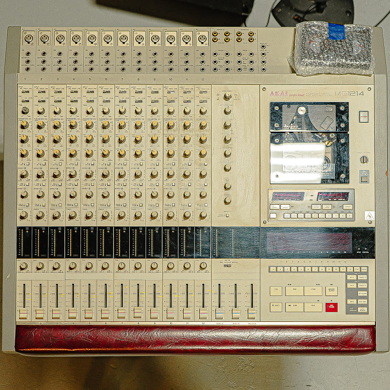Akai MG1214 Mixing Console w/ Non Functional Tape Recorder | Reverb