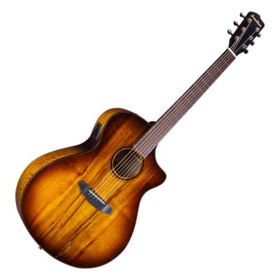 Breedlove Pursuit Exotic S Concerto CE Tiger's Eye All Myrtlewood Acoustic Electric Guitar image 6