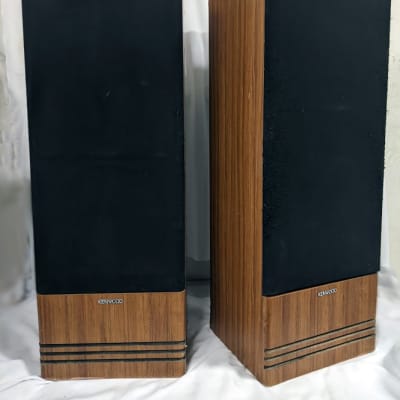 Kenwood JL-975AV vintage 4-way floor standing tower stereo speakers 1989 image 4