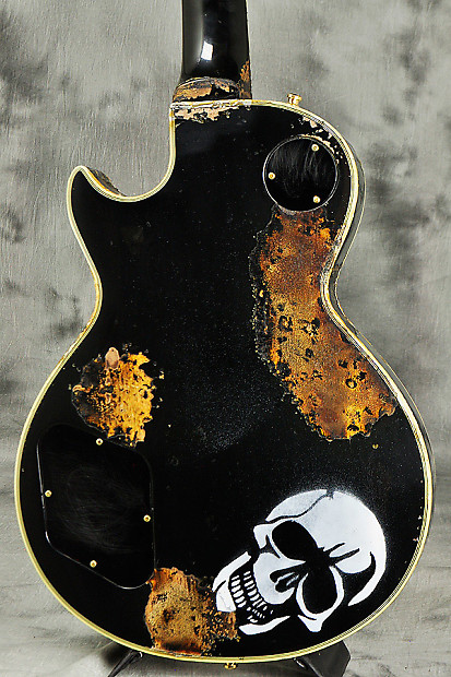 ギター ESP Les Chang ESP Les Chang Black Flame Treatment | Reverb