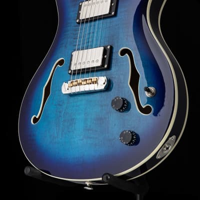 Prs SE Hollowbody II Faded Blue Burst image 4