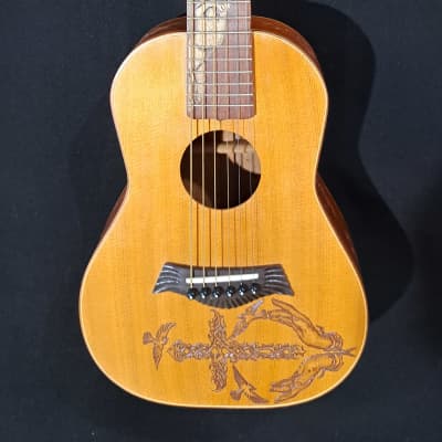 Blueberry  NEW IN STOCK Handmade GUITALELE  Acoustic Guitar - Ukulele Sized 6-String image 1