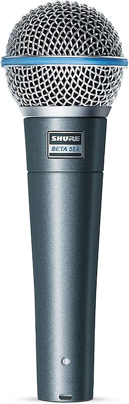 Shure Beta 58A Supercardioid Dynamic Vocal Microphone image 1