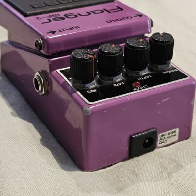 Boss BF-2 Flanger 1980-1984 (Black Label) Made In Japan