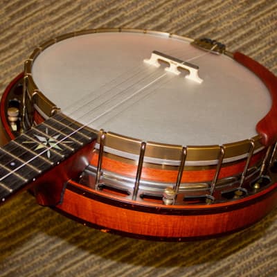 Ome Alpha Bluegrass Banjo w/ Brass Tone Ring - New image 2