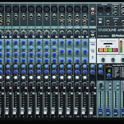 StudioLive AR16c - 16-Channel USB-C(TM) Compatible Audio Interface/Analog Mixer/Stereo SD Recorder image 5