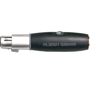 Planet Waves PW-P047BB XLR Female to 1/4" TRS Female Balanced Cable Adapter