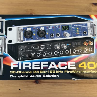 RME FireFace 400 - User review - Gearspace