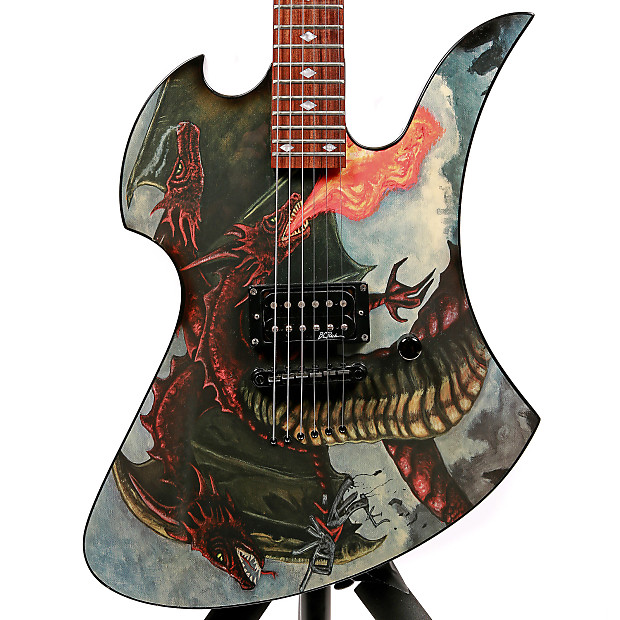 B.C. Rich Body Art モッキンバード B.C. Rich Body Art Series Mockingbird! - YouTube