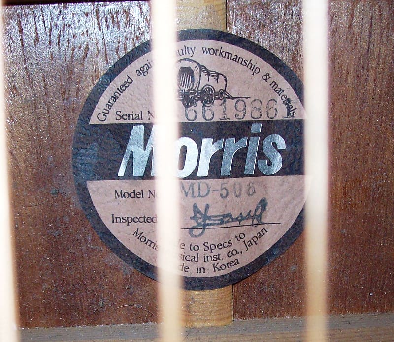 モーリスＭ D-506美品 Morris MD-506 Full Size Acoustic Guitar | eBay